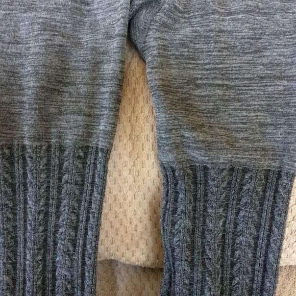 A New Day Fleece lined tights Gray Size L/XL